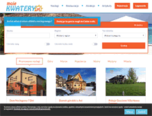 Tablet Screenshot of mojekwatery.pl